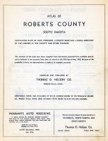 Roberts County 1952 